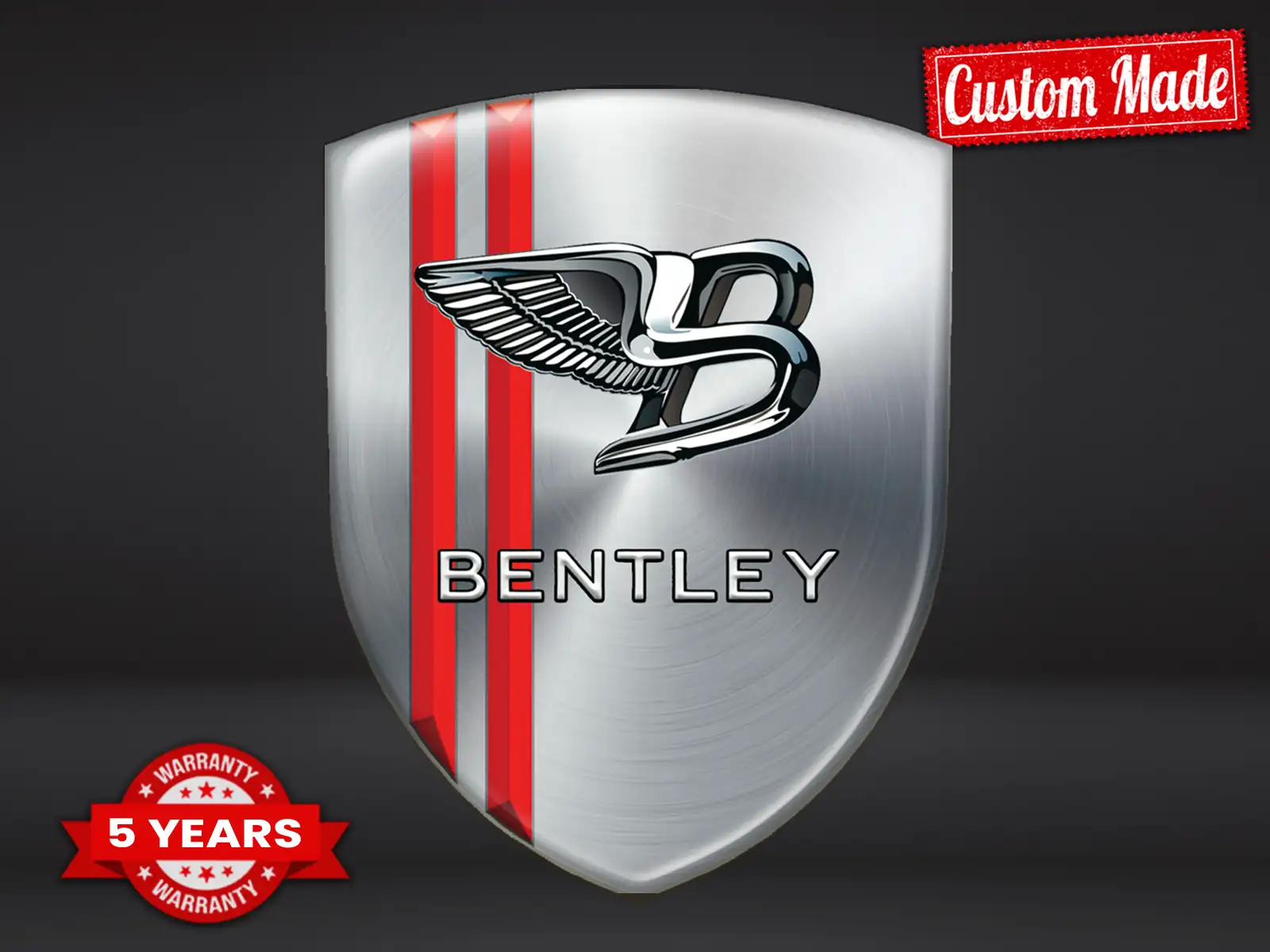 Bentley Aufkleber Selbstklebend Racing Edition Edle Labels